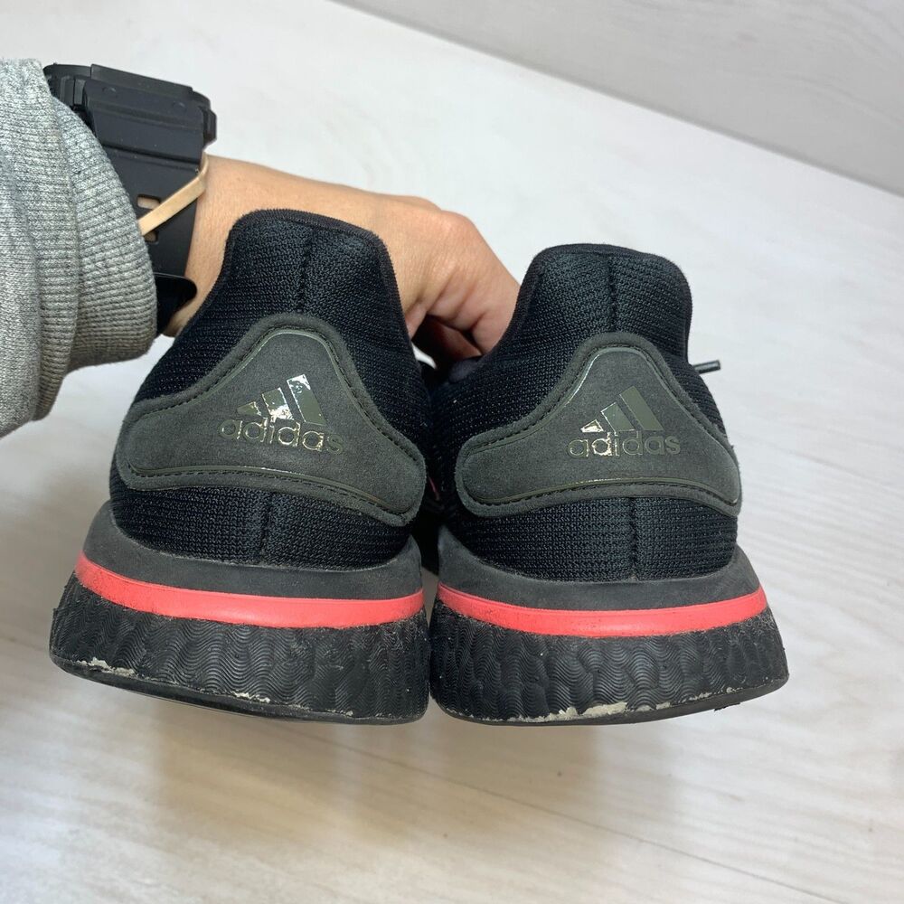 adidas Trainers Women's Size 9 Black Supernova Comfort Lace Up Sneaker Shoes - Picture 4 of 9